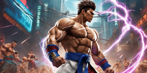 Street Fighting Karate Fighter apk download for android v0.7 screenshot 2