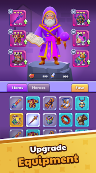 Wizard Hero mod apk unlimited money and gems v2.5.800 screenshot 4