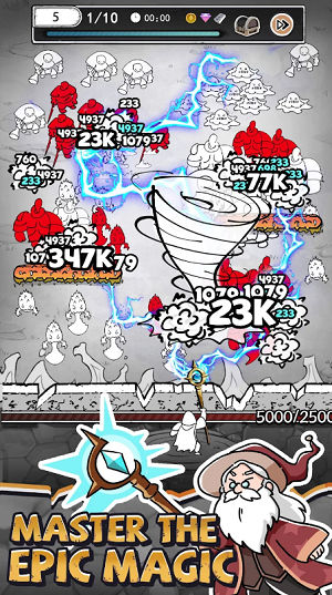 Doodle Magic Wizard vs Slime Mod Apk Download