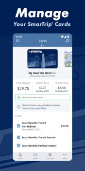 SmarTrip App Android Download v2.0.135 screenshot 2