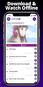 Funimation mod apk premium unlocked 2023 latest version v3.9.2 screenshot 4