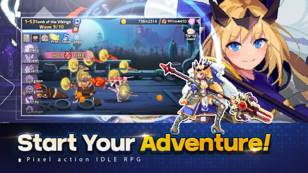 Magic Spear Idle RPG apk Download latest version v1.2.4 screenshot 2