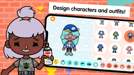 Toca Life World Build a Story Mod Apk 1.72 Unlocked Download