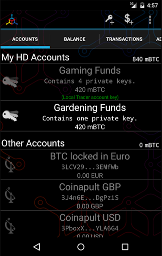 download Mycelium Bitcoin Wallet apk