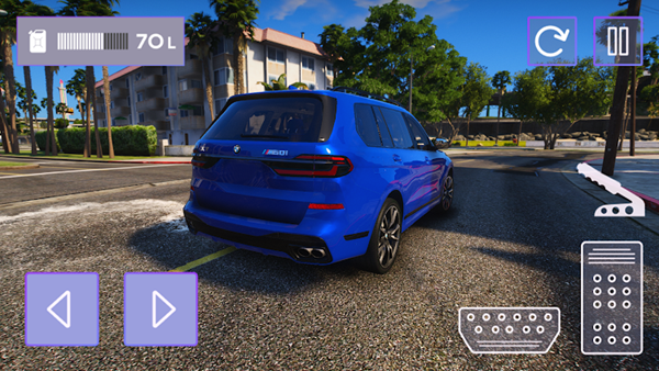 Driving BMW X7 Car Simulator mod apk Download v1.0 screenshot 2