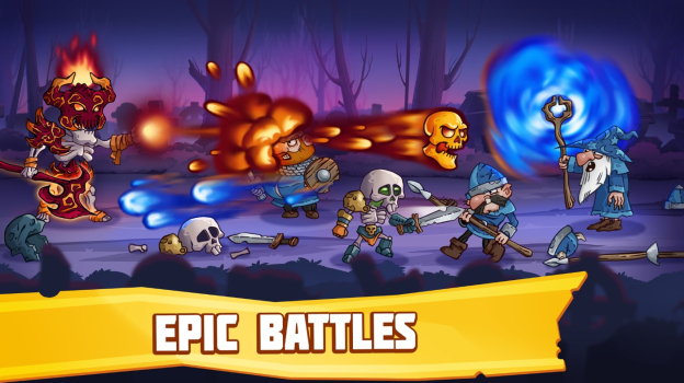 Skeleton defense Strategy game apk download v0.0.6 screenshot 1