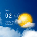 Transparent clock and weather pro apk for android download