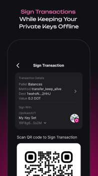 Parity Signer Wallet Apk Download for Android v6.1.2 screenshot 4