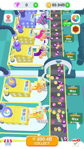 Idle Candy Factory hack mod apk download
