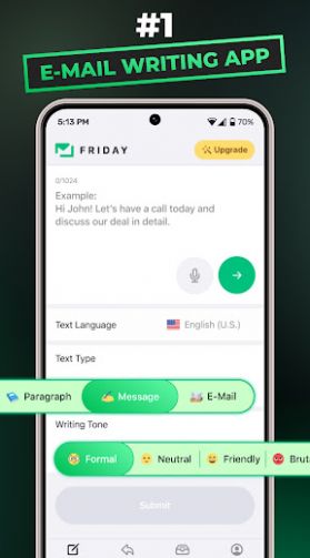 Friday AI E-mail Assistant mod apk free download
