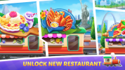 Cooking Train Food Games Unlimited Money Download v1.2.57 screenshot 1