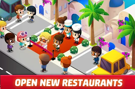 Idle Restaurant Tycoon Mod Apk Unlimited Money And Gems Download v1.37.0 screenshot 2