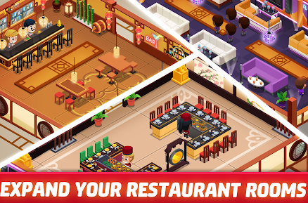 Idle Restaurant Tycoon Mod Apk Unlimited Money And Gems Download v1.37.0 screenshot 3