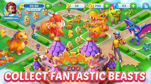 Merge Topia Hotel Tycoon Mod Apk Latest Version v1.0.18 screenshot 1