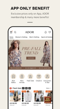 ADOR Online Shopping App Download for Android v4.2.1 screenshot 3