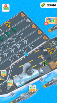 Idle Aircraft Carrier mod apk happymod download v0.3.3 screenshot 1