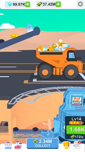 Idle Dig Factory mod apk (unlimited money and gems)