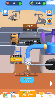 Idle Oil Well mod apk unlimited everything v0.0.8 screenshot 1