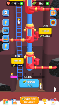 Idle Oil Well mod apk unlimited everything v0.0.8 screenshot 2