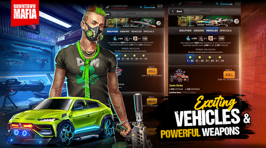 downtown mafia Mod Apk Unlimited Money Download v0.8.05 screenshot 2