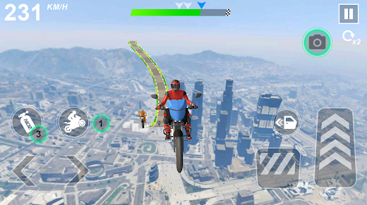 GT Moto Stunts 3D Mod Apk Unlimited Money Download v1.33 screenshot 3