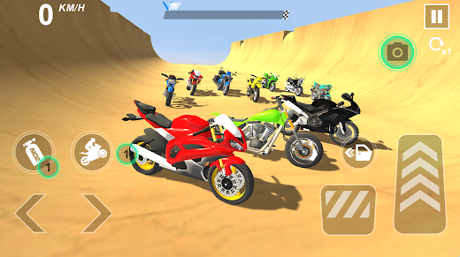 GT Moto Stunts 3D Mod Apk Unlimited Money Download v1.33 screenshot 2