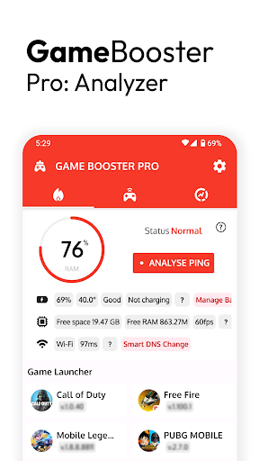 Game Booster Pro Turbo Mode mod apk download latest version