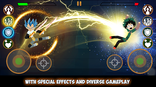 Stickman Dragon Hero Warriors Mod Apk Unlimited Money And Gems Download v1.1 screenshot 4