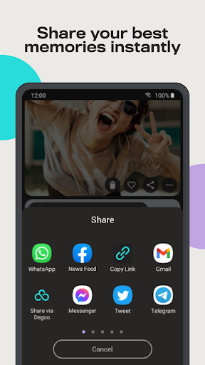 Degoo 20 GB Cloud Storage apk free downloadͼƬ1