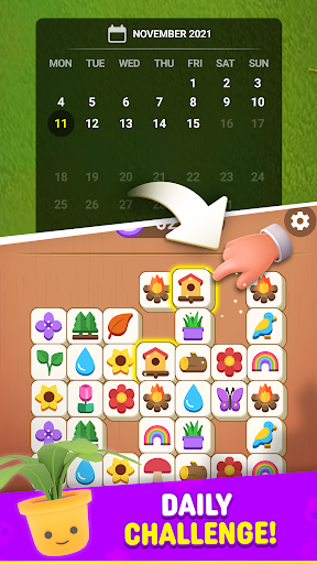 Tile Garden Relaxing Puzzle mod apk no adsͼƬ1