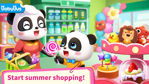 Baby Panda＇s Supermarket mod apk free download v9.76.62.01 screenshot 2