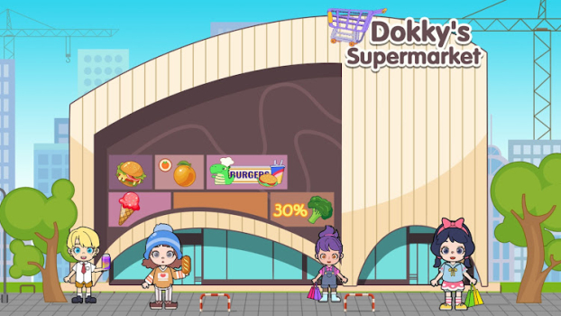 Dokky Life Supermarket Games apk Download v1.0 screenshot 2