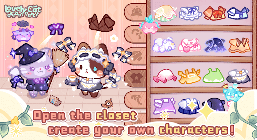 Lovely cat dream party mod apk 4.0 unlimited money v4.0 screenshot 4