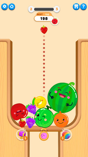 Fruit Merge Watermelon Puzzle mod apk no adsͼƬ1