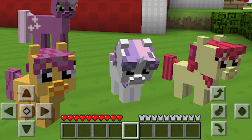 My Little Pony Mod Minecraft Pe Download v1 screenshot 1