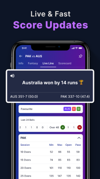 Live Cricket Score for WC 2023 App Download Latest Version v2.5.33 screenshot 1