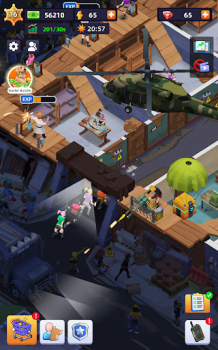 Idle Survivor Fortress Tycoon mod apk unlimited money download v1.2.1 screenshot 1