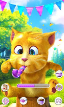 Talking Ginger 2 Mod Apk Unlimited Money Download v3.3.2.107 screenshot 3