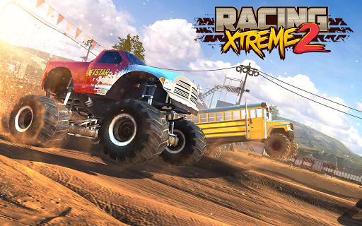 Racing Xtreme 2 Monster Truck mod apk download v1.12.5 screenshot 2