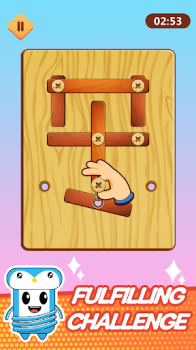 Wood Nuts & Bolts Puzzle apk download v2.1 screenshot 1