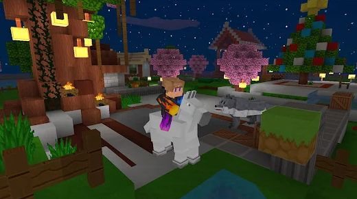 MiniCraft Village Mod Apk Unlimited Money Download v1.1.0 screenshot 1