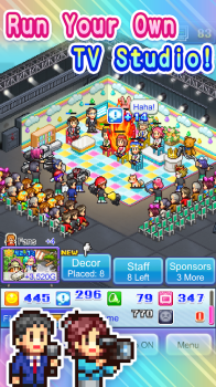 TV Studio Story Kairosoft mod apk Download v107 screenshot 1