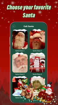 Call Santa Claus Prank Call App Download for Android v1.0.2 screenshot 3