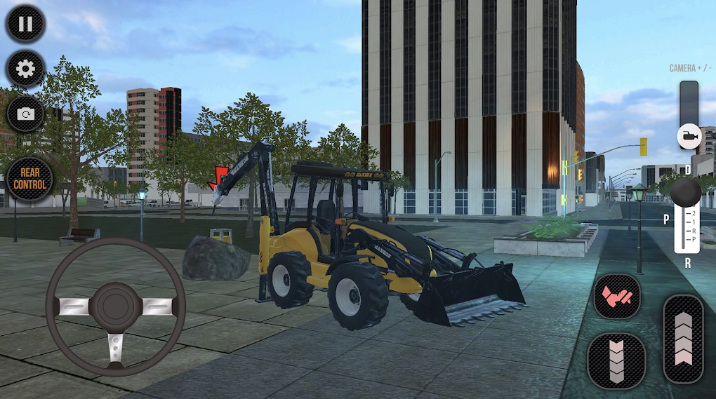 Dozer Simulator Excavator Game mod apk download