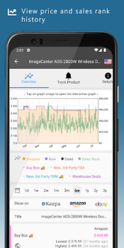 Keepa Amazon Price Tracker App Free Download v2.17.2 screenshot 2