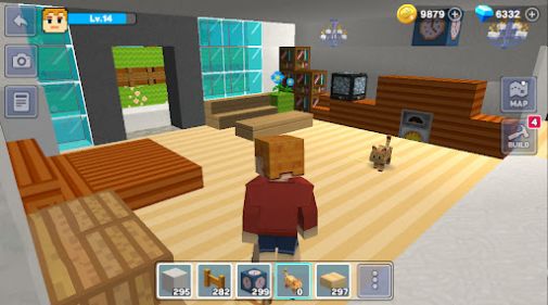 MiniCraft Blocky Craft 2023 Mod Apk Unlimited Money And Gems Download v4.0.31 screenshot 1