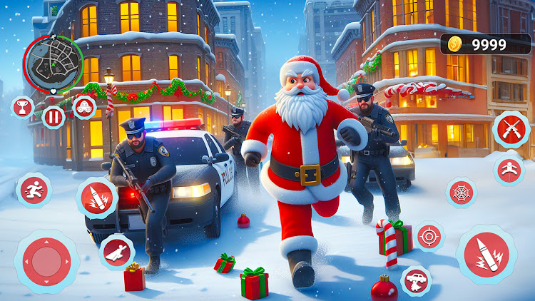 Santa Fight Crime Winter Hero apk DownloadͼƬ1