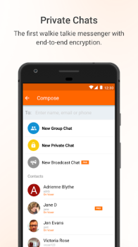 Voxer Walkie Talkie Messenger app download latest version v4.0.31.22862 screenshot 2