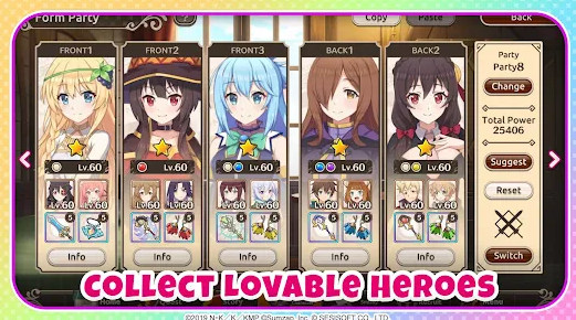 KonoSuba Fantastic Days Mod Apk 3.8.8 Download v3.8.8 screenshot 1