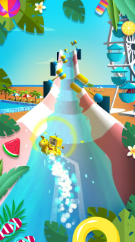 Waterpark Slide Race mod apk unlimited money download v1.2.10 screenshot 3